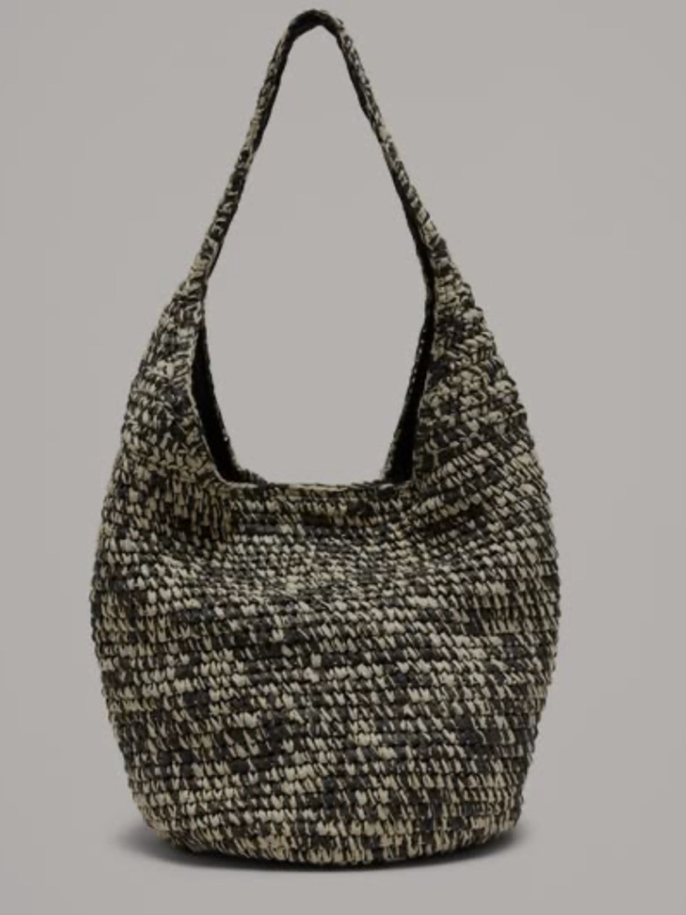 MARLED RAFFIA TOTE BAG